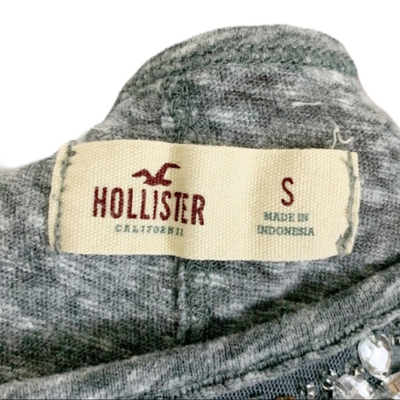 🎀 Hollister Cali- Gray Sheer Halter Tank - Picture 8 of 8